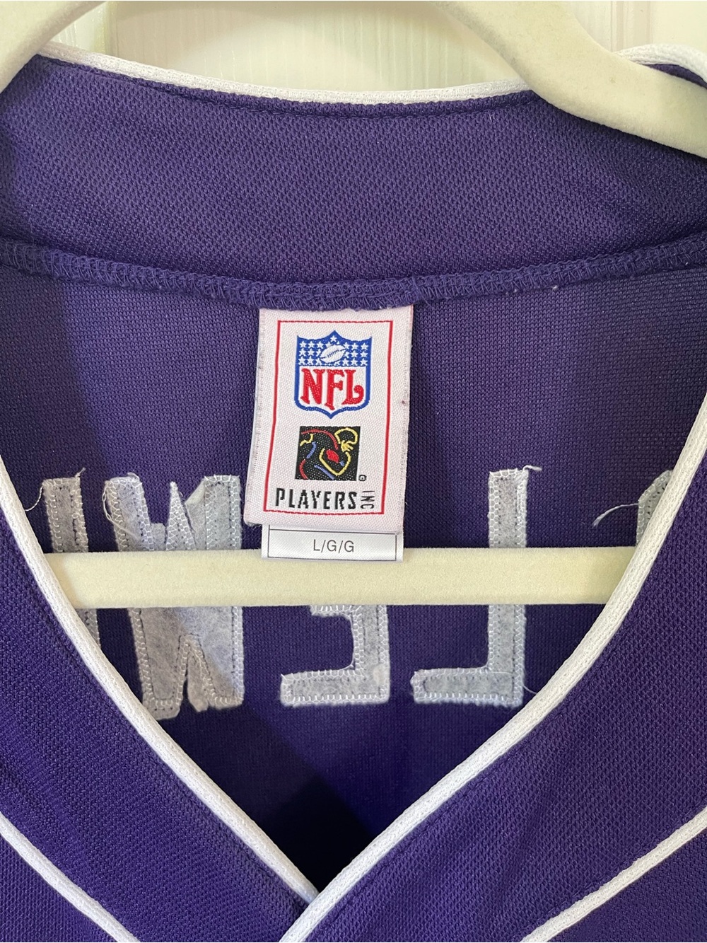 Baltimore Ravens Ray Lewis #52 NFL Purple Button Front Jersey Shirt - Picture 2 of 6